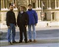 Pariz,decembar 1986. Neven Dondur,Borislav Pelevic, i ja